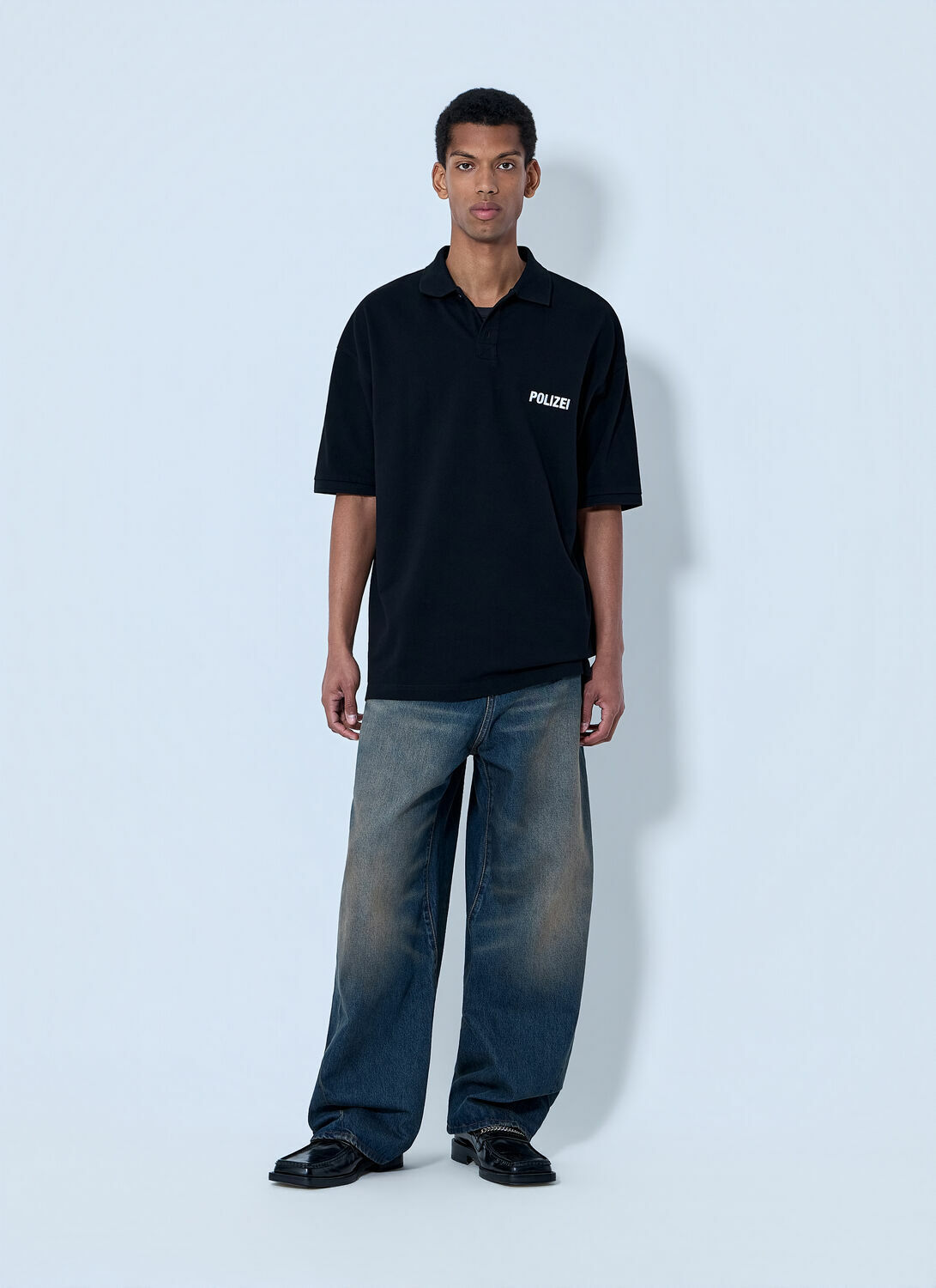 VETEMENTS Wide-Leg Denim Trousers
