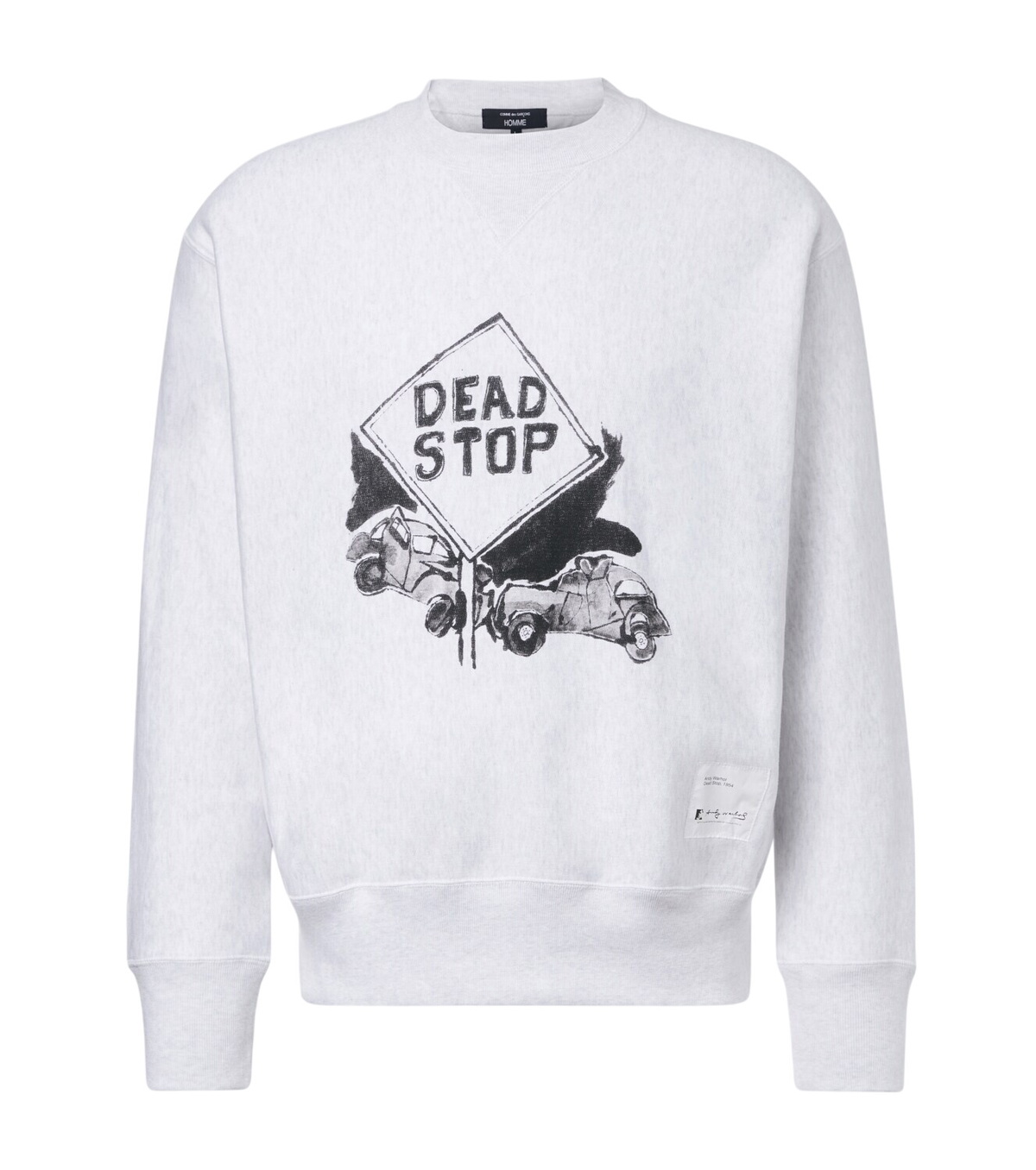 Comme Des Garçons Homme Men's Sweatshirt Black Half Zips Comme des