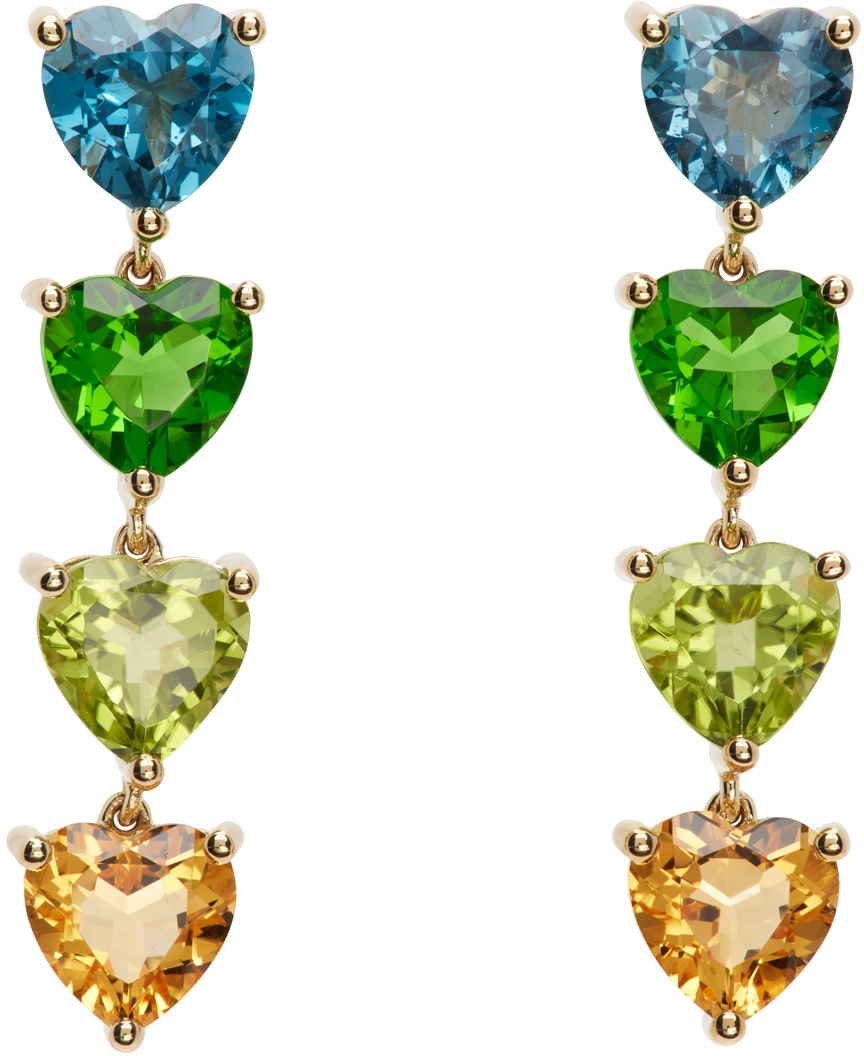Collier Enfant En Ambre – Multicolore Avec Cœurs, Longueur 35 Cm – Neuf Avec étiquettes, Marque OxcmoBijoux