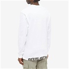 Fucking Awesome Men's Long Sleeve Tipping Point T-Shirt in White