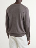N.PEAL - Conduit Cashmere and Silk-Blend Sweater - Brown