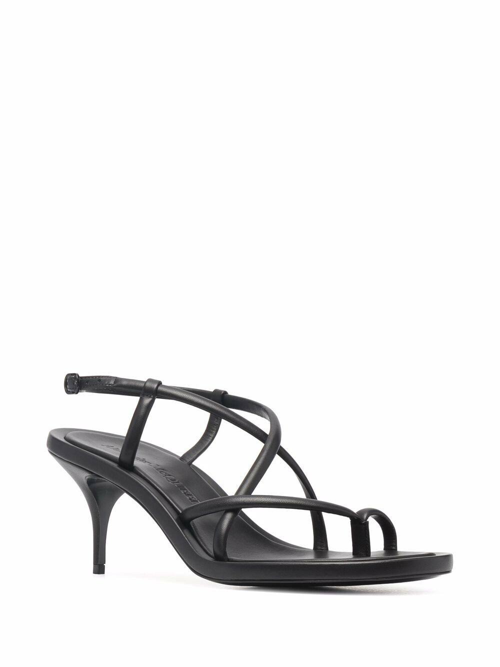 ALEXANDER MCQUEEN - Leather Thong Sandals Alexander McQueen