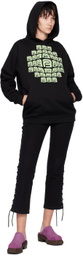 BARRAGÁN Black Fish Eye Hoodie