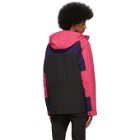 PS by Paul Smith Black and Pink Sport Parka