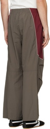 We11done Gray Sporty Track Pants