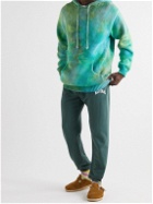 Camp High - Tie-Dyed Cotton-Blend Hoodie - Green