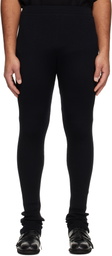 Julius Black Wool Lounge Pants