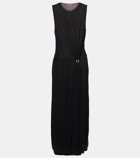 Altuzarra Saralien gathered jersey midi dress