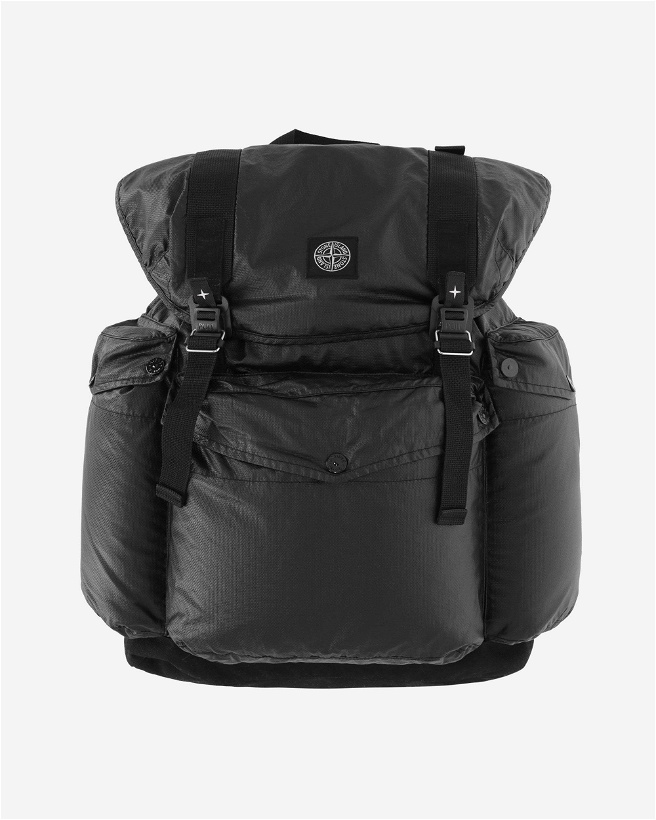 Photo: Garment Dyed Mussola Gommata Canvas Backpack