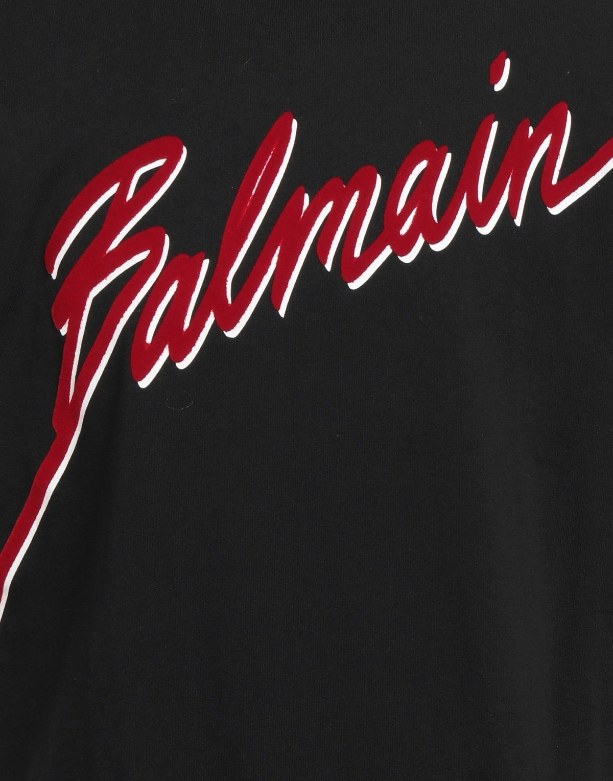 Balmain Mens T-shirt in Black