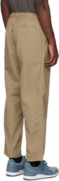 Nanamica Taupe Light Easy Trousers