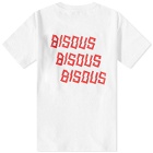 Bisous Skateboards x3 T-Shirt in Whie