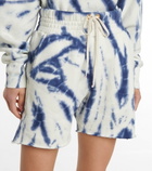 Les Tien - Yacht tie-dye cotton shorts
