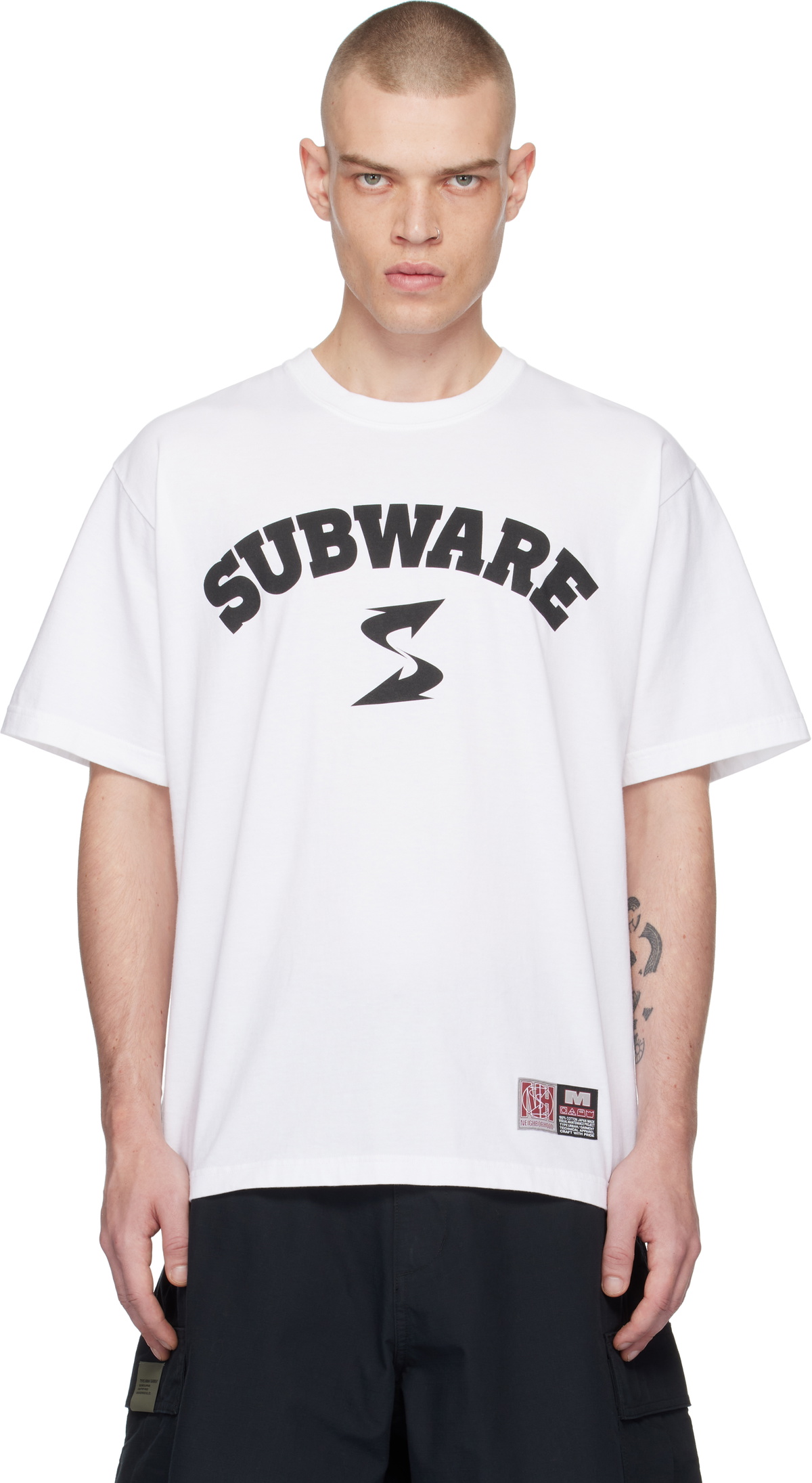 Neighborhood White Subware Edition NH SS-3 T-shirt