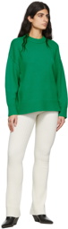 CO Green Cashmere Sweater