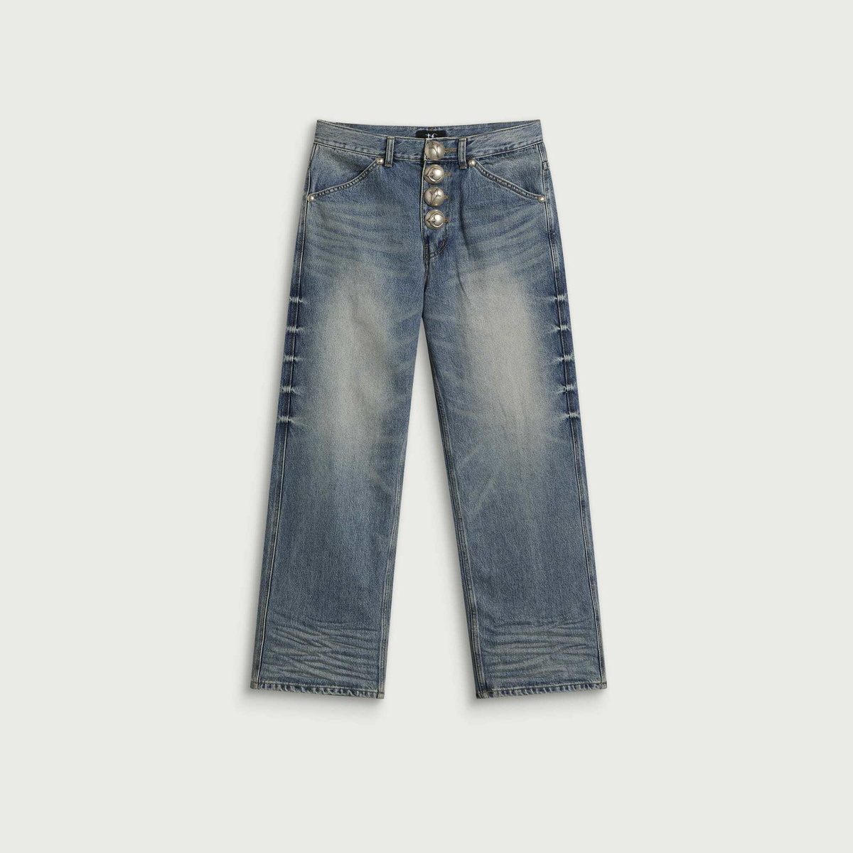 Thug Club Men's Extendo Denim Pants in Blue