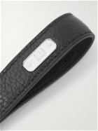 Dunhill - 1893 Harness Leather and Silver-Tone Key Fob