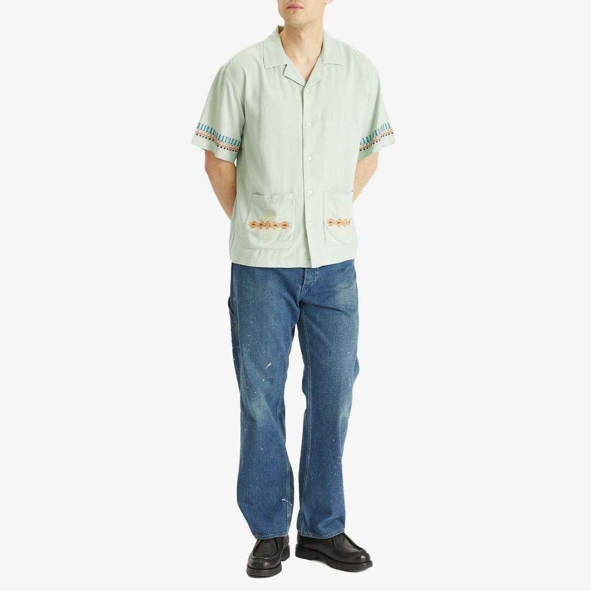 Pendleton Men's Camp Collar Shirt in Rancho Arroyo