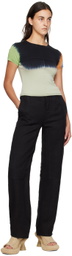 Eckhaus Latta Black Relaxed-Fit Trousers