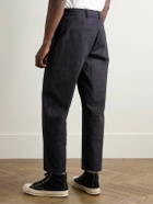 De Bonne Facture - Balloon Straight-Leg Denim Trousers - Blue