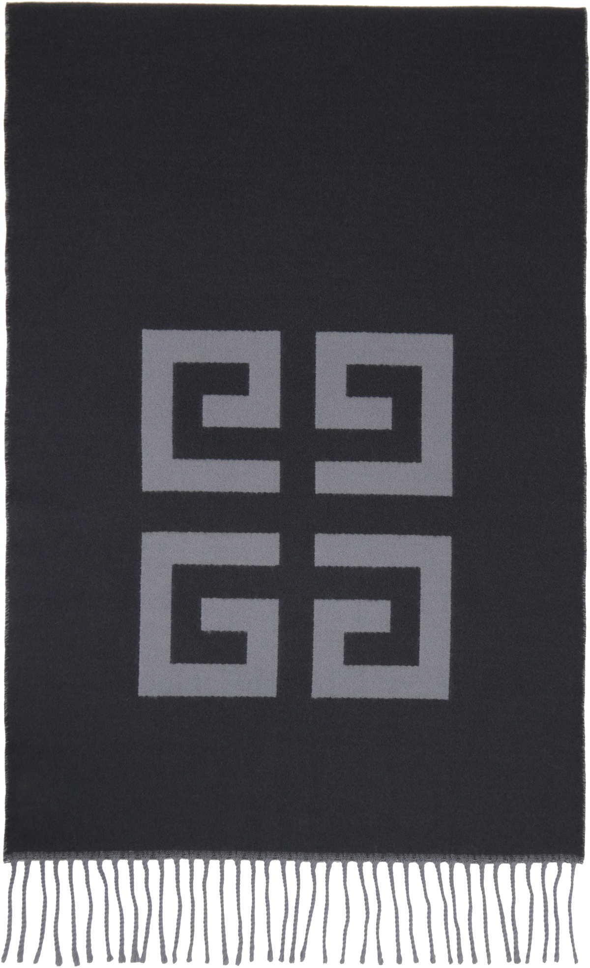 Givenchy Gray 4G Scarf