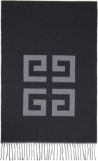 Givenchy Gray 4G Scarf