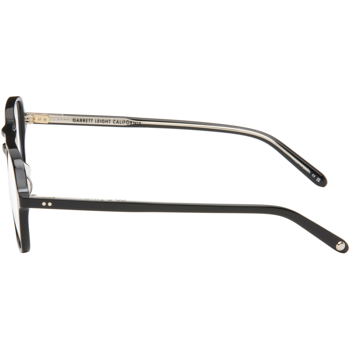 Garrett Leight Black Doc Glasses