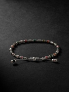 MAOR - Saguaro Burnished Silver Agate Bracelet - Multi