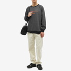 Nanga Men's Eco Hybrid Crew Sweat in Black