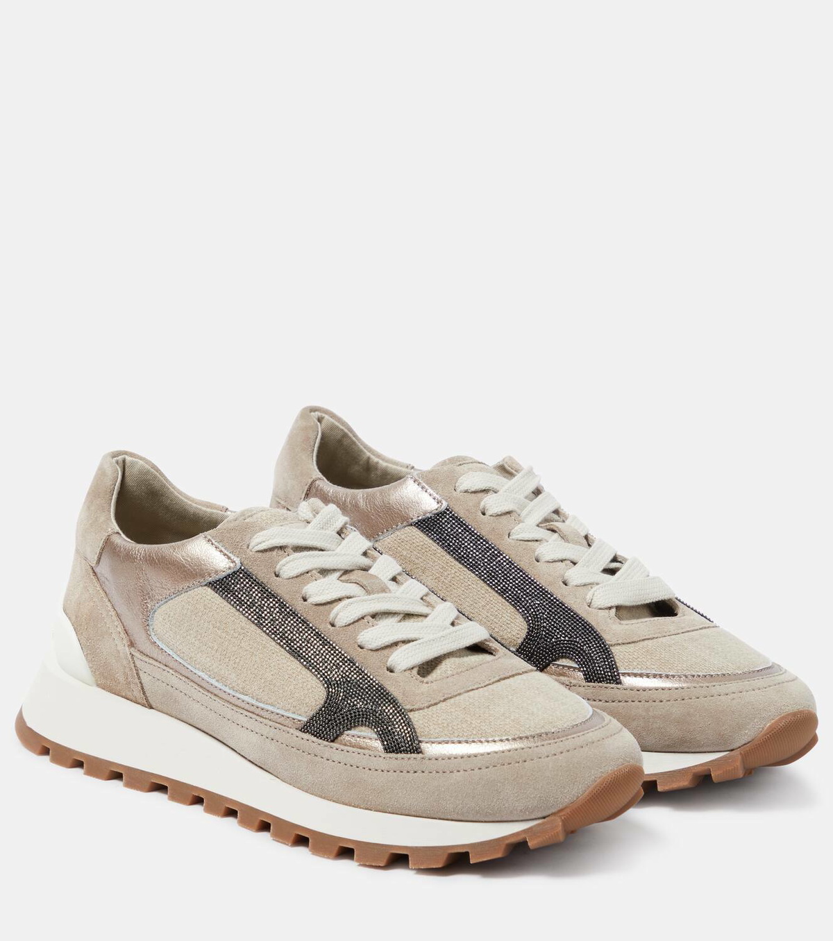 Brunello Cucinelli Leather sneakers Brunello Cucinelli