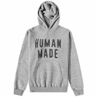 Human Made Men's Logo Popover Hoody in Grey
