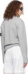 Stone Island Gray 5100024 Micro Stitch Soft Organic Cotton Polo