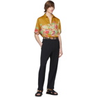 Dries Van Noten Yellow Floral Clasen Shirt