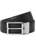 BRIONI - Leather Belt - Black