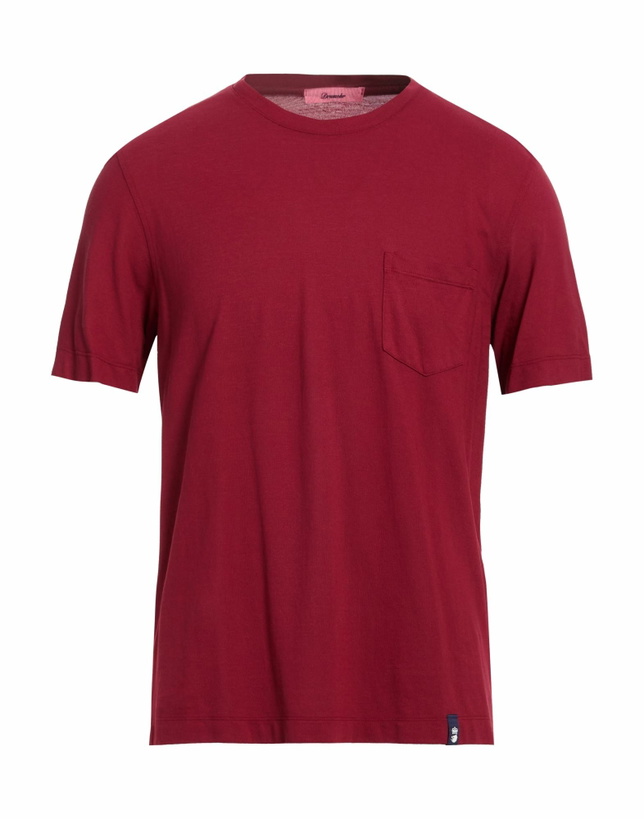 Photo: Drumohr Mens T-shirt Burgundy