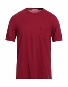 Drumohr Mens T-shirt Burgundy