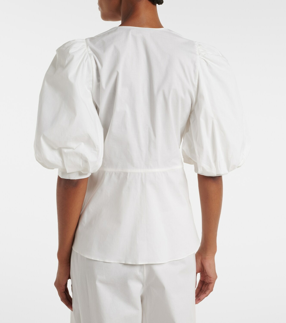 Adriana Degreas Cotton-blend top