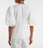 Adriana Degreas Cotton-blend top