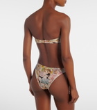 Zimmermann Daylight printed low-rise bikini bottoms