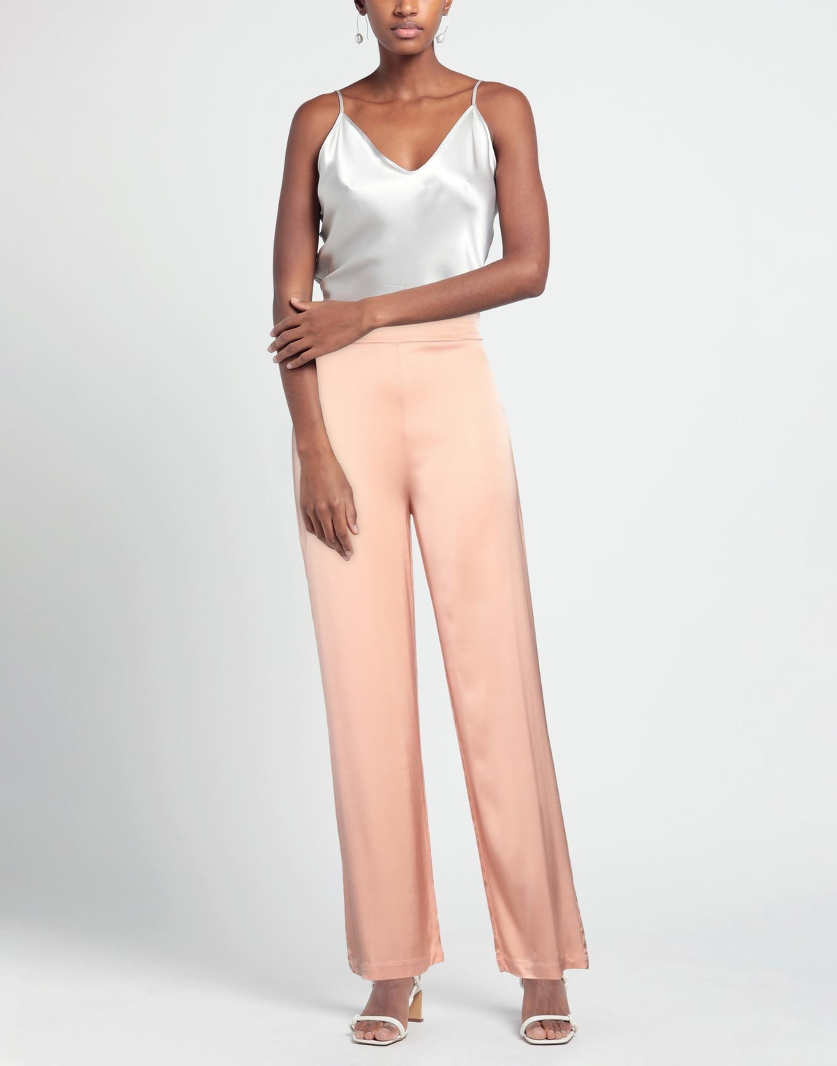 Alessia Santi Womens Pants in Pink