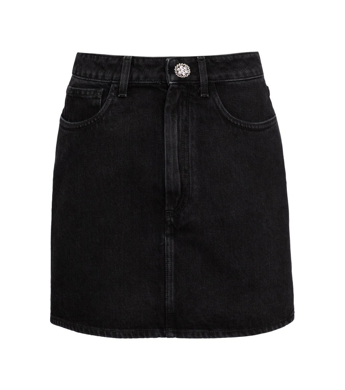 Alessandra Rich Denim miniskirt