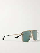 Gucci Eyewear - Aviator-Style Gold-Tone Sunglasses