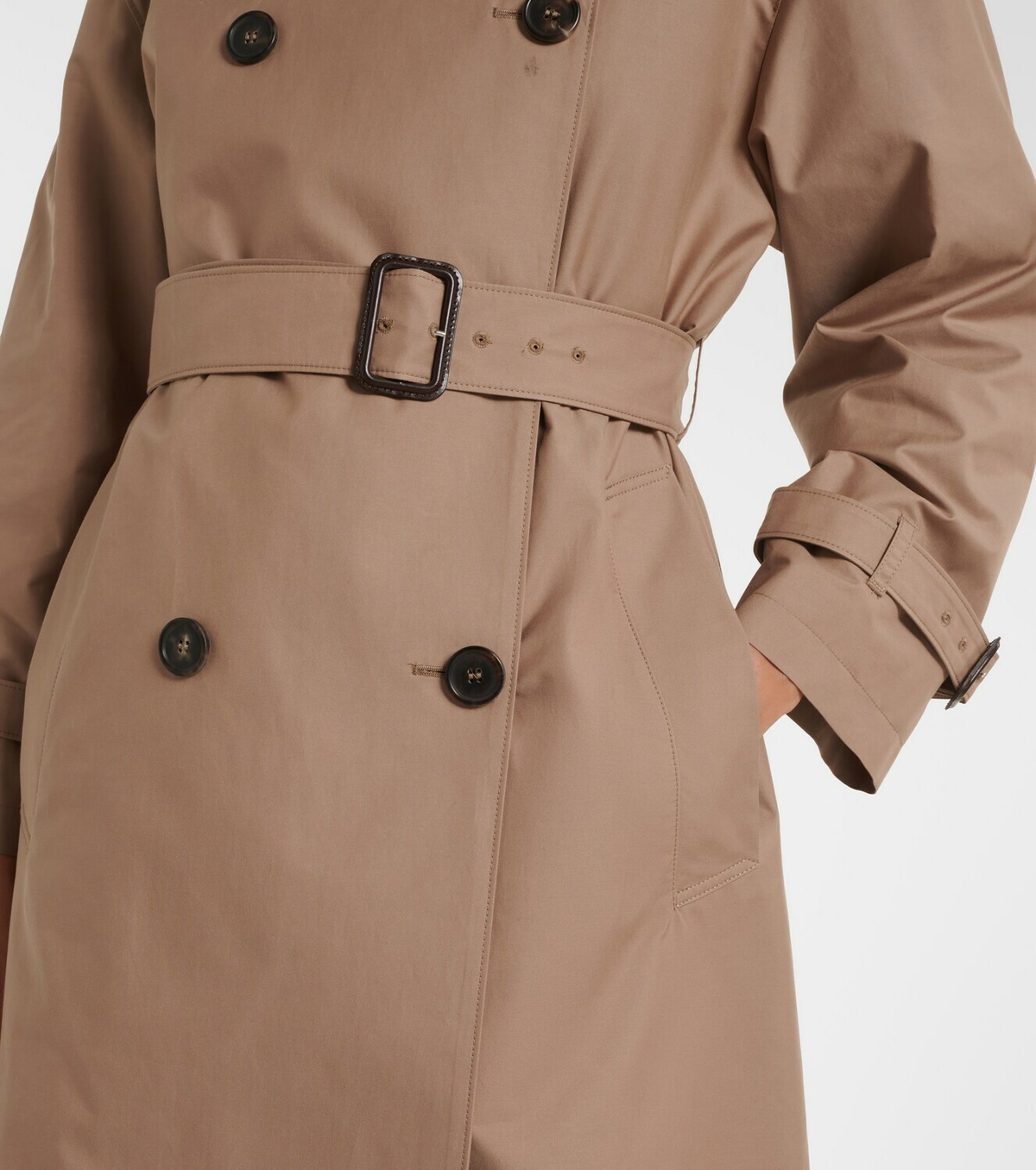 Max Mara Cotton-blend trench coat