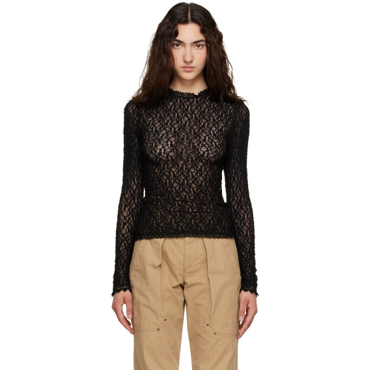 Photo: Isabel Marant Black Brany Top