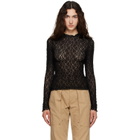 Isabel Marant Black Brany Top