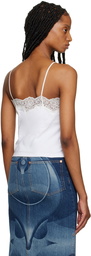 Conner Ives White Lace Camisole