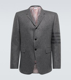 Thom Browne - 4-bar wool and cashmere blazer