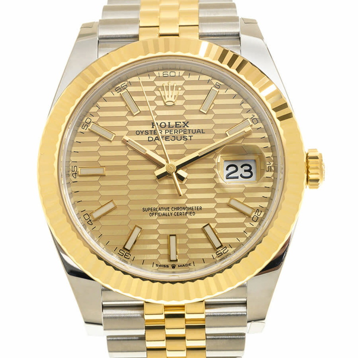 Photo: Rolex Datejust 36 Automatic Champagne Dial Chronometer Watch 126233CFSJ