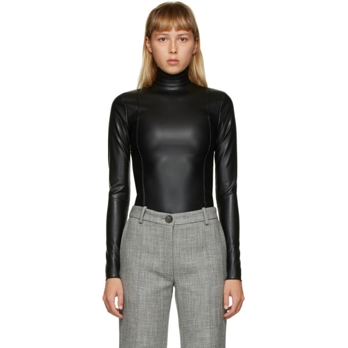 Peter Do ニット Peter Do Black Creased Long Sleeve Turtleneck Peter Do