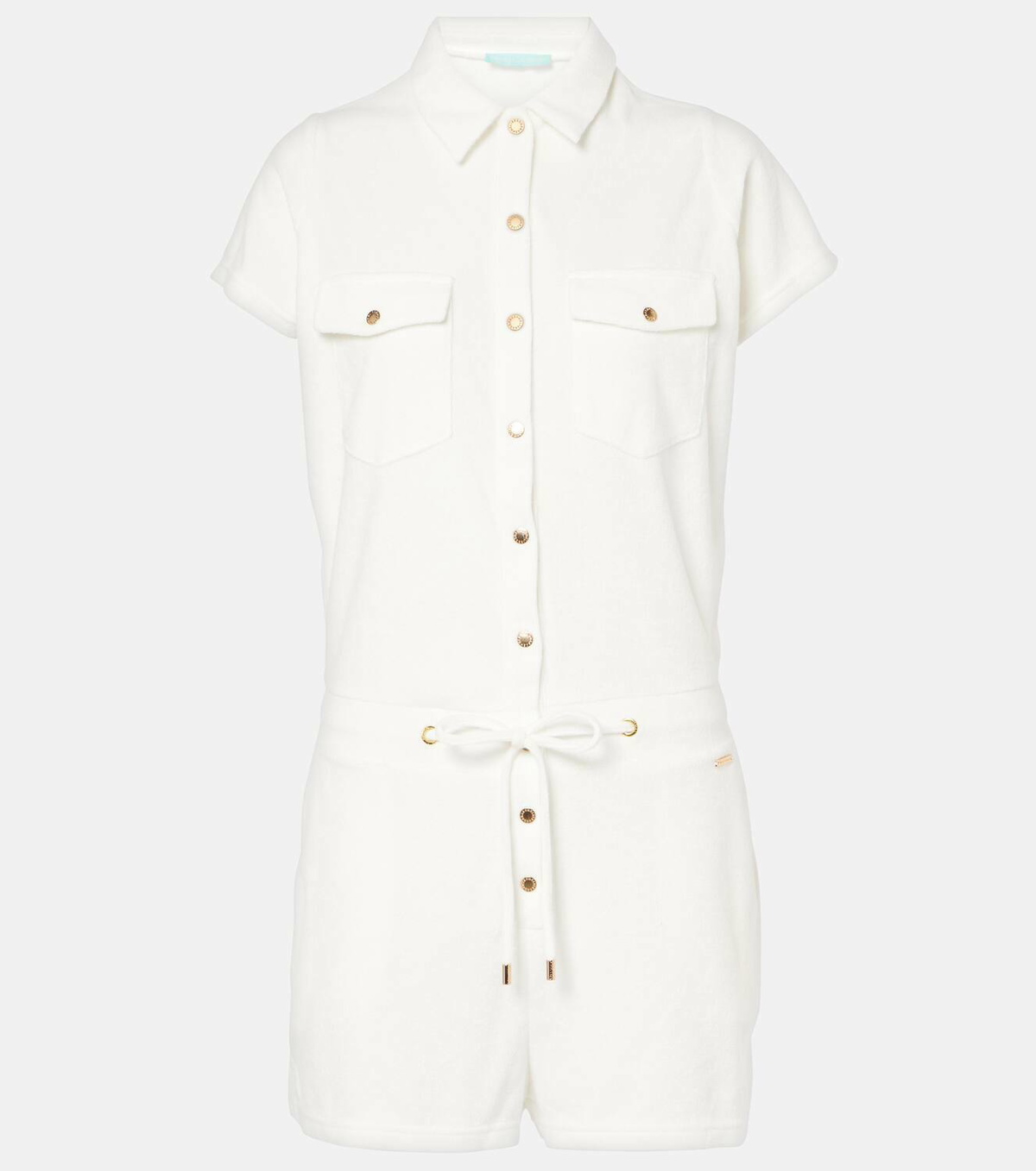 Melissa Odabash Cheryl cotton-blend jumpsuit